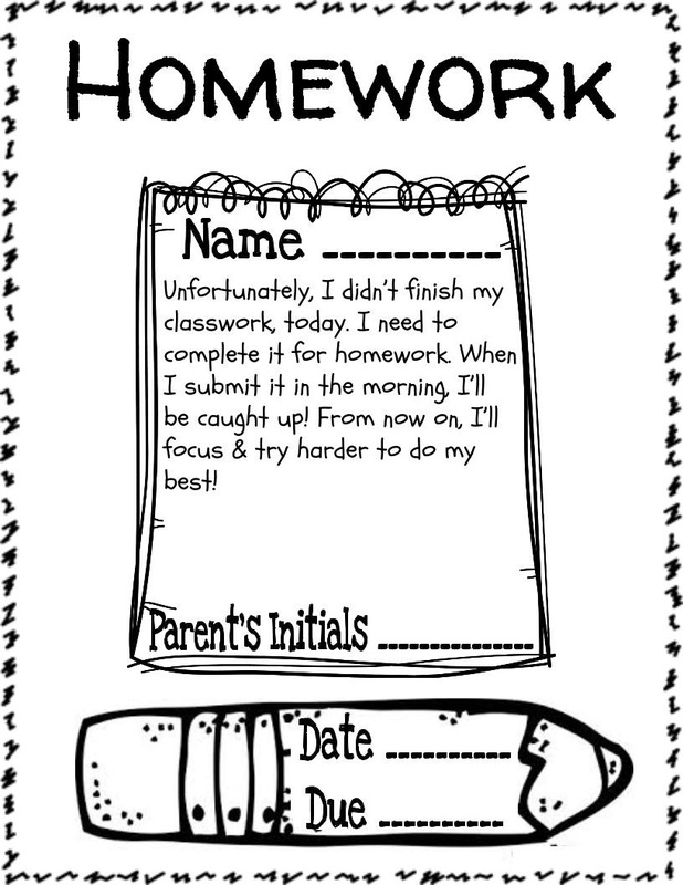 homework first page
